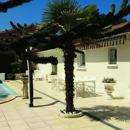 Villa Résidence 03210-lacanau Ocean - Maison Indépendante, 3 Chambres, 6 Personnes, Piscine Privée à Océan Mae-1081 *