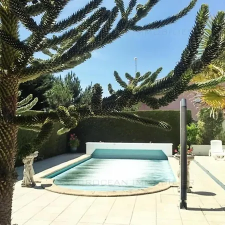Villa Résidence 03210-lacanau Ocean - Maison Indépendante, 3 Chambres, 6 Personnes, Piscine Privée à Océan Mae-1081 Lacanau