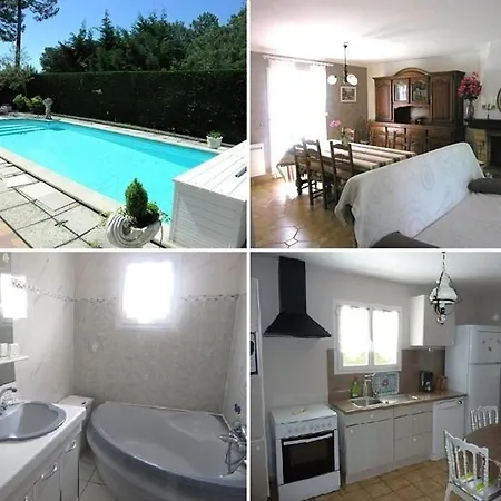 Résidence 03210-lacanau Ocean - Maison Indépendante, 3 Chambres, 6 Personnes, Piscine Privée à Océan Mae-1081 Lacanau